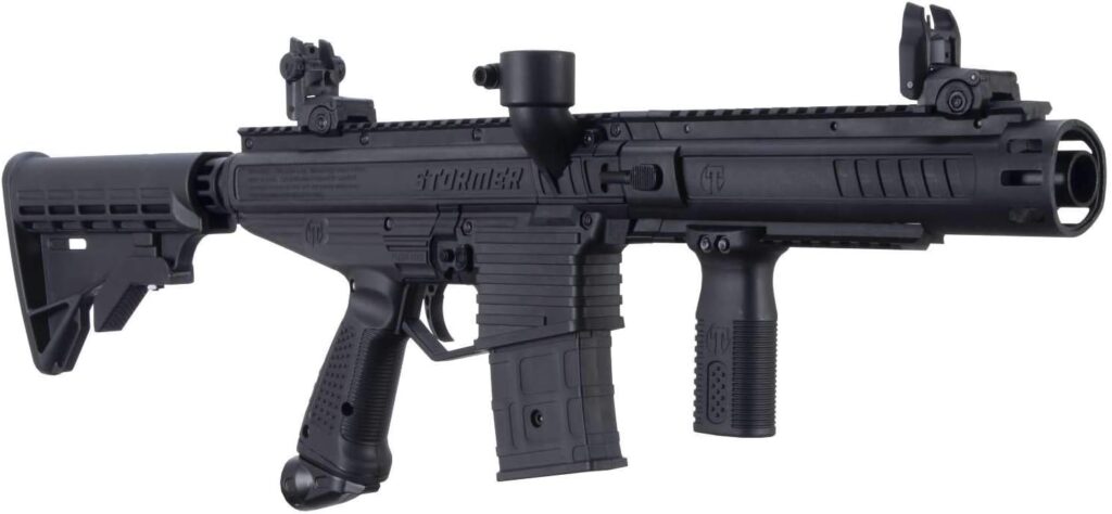 Custom Tippmann Stormer Elite Dual Feed Paintball Gun